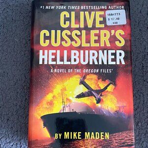 Clive Cusslers Hellburner(The Oregon Files)Hardcover By Maden, First Edition